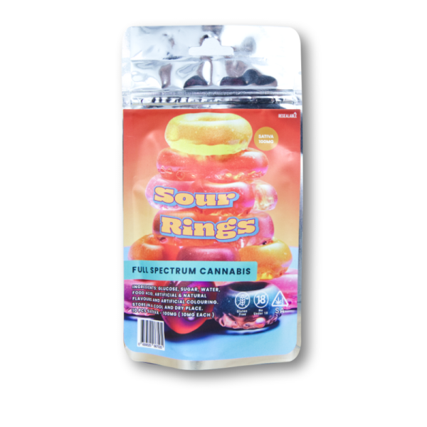 Sour Rings (Sativa)100mg