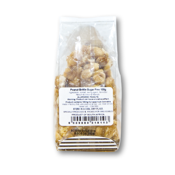 Peanut Brittle Bites Sugar Free 100mg - Image 2