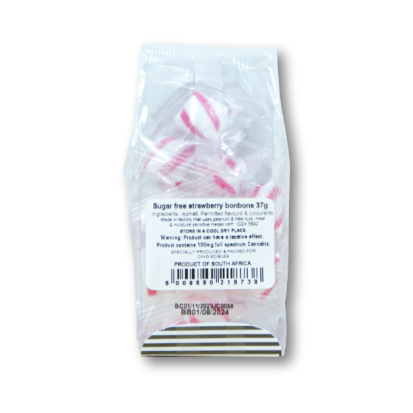 Strawberyy Bon Bons Sugar Free 100mg - Image 2